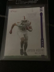 Jayden Higgins 2025 Sage High Series Purple Rookie Card (#171) - Picture 1 of 2