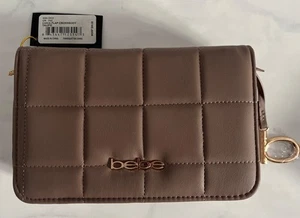 Bandolera Bebe Chica Solapa Taupe Nueva Estado - Imagen 1 de 5