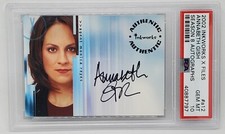2002 Inkworks The X-Files Saison 8 Autographe A12 Annabeth Gish PSA 10 Gem Pop 1