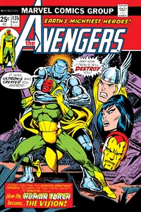 The Avengers Issue 135 Comic Book Poster Ultron vs Vision - Picture 1 of 1