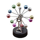 Electric Pendulum Ball Toy Rotating Perpetual Motion Machine Physics Home Decor 
