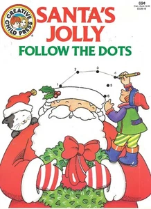 Lote 2 Libros De Colección Años 80 Adhesivos para Colorear Navidad Punto a Punto Sin Usar Rudolph Santa - Imagen 1 de 3