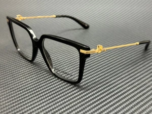 DOLCE & GABBANA DG3397 501 Black Gold Women's 56 mm Eyeglasses - Picture 1 of 5