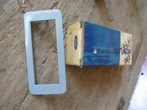 71 72 73 Mustang NOS Rear Side Marker Light Bezel LH or RH, 71-72 Galaxie - Picture 1 of 4