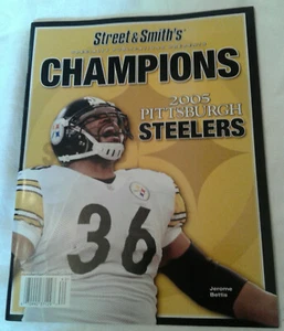 Street and Smith's Champions magazine April 21 2006 - 2005 Pittsburgh Steelers - Picture 1 of 4