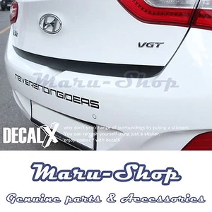 Calcomanía de guarnición de mango de portón trasero de carbono DecalX para Hyundai Elantra GT 13 ~ 17 - Imagen 1 de 1