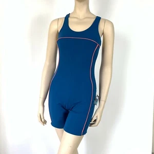 Aguas Claras One Piece Unitard Shorts XS-S 0-4 Racerback Supplex Made Brazil - Picture 1 of 10