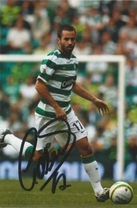 CELTIC: MARC CROSAS SIGNED 6x4 ACTION PHOTO+COA - Picture 1 of 1