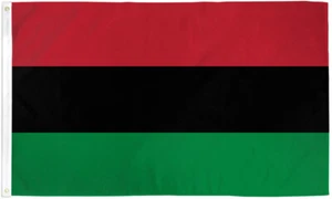 Afro American Flag Flag 2x3ft African American House Flag RBG Flag - Picture 1 of 2