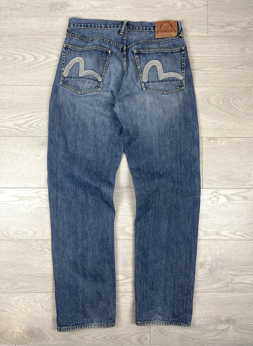 早い者勝ち!!USED エヴィス EVISU ジーンズ W34｜男性用