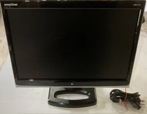 19” eMachines Model Number LE 1987 Computer Screen HD Monitor Display VGA DVI - Picture 1 of 7