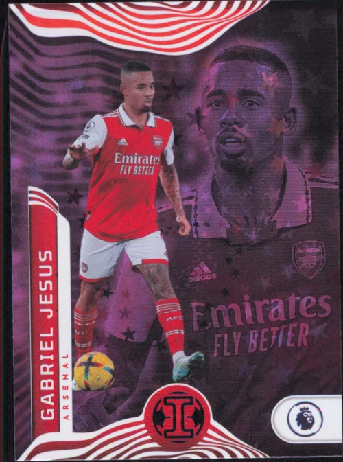 2022-23 Panini Chronicles Premier League Astro 178 Gabriel Jesus Illusions NM-MT