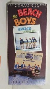 BEACH BOYS - Surfer Girl / Shut Down II 1st US CD Long Box 1990 Sealed - Foto 1 di 2