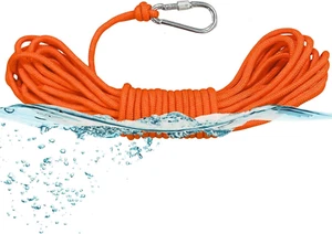 Floating Rope 1/4" X 32.8' Polypropylene Rope Anchor Rope Mooring Rope Kayak Can - Picture 1 of 12