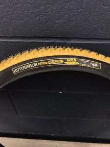Vintage Hutchinson Python 26 x 2 Gold Black Tire Display Only - Picture 1 of 4