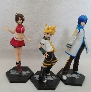 Vocaloid Figure Lot Of 3 KAITO - MEIKO - LEN - Picture 1 of 10