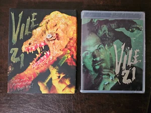 Vile 21 blu ray NEW SEALED w/ slipcover VHShitfest Vinegar Syndrome - Imagen 1 de 3