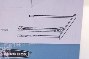 BANKERS BOX ProClip Archivclip 100 mm, 100 Stück, Weiß,mit Bügel, 100 % recycelt - Bild 1 von 3