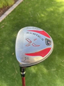 Tour Edge Exotics XCG 15° 3 Fairway Wood Golf Club X-Stiff Flex LEFT LH 43.5” - Picture 1 of 8