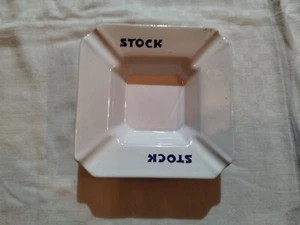 POSACENERE PUBBLICITARIO STOCK PORCELLANA BIANCO - Imagen 1 de 3