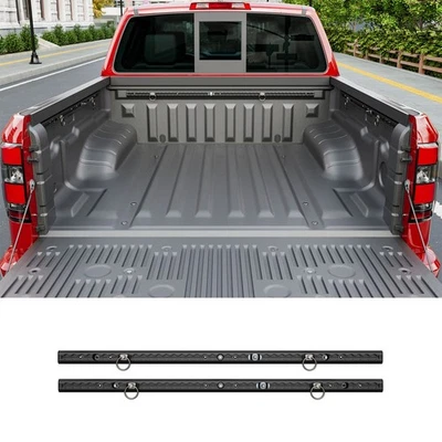 For 2022-2025 Nissan Frontier Truck Bed Rail System 5.7FT Side Rails Tie Down - Imagem 1 de 4