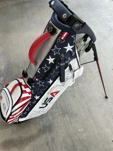 Tito’s Vodka Vessel /Swag Ryder Cup Golf Bag. Limited Edition - Picture 1 of 6