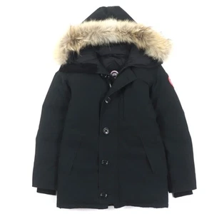 CANADA GOOSE 3438JM JASPER Jasper logo patch hooded double zip-up down - Picture 1 of 18