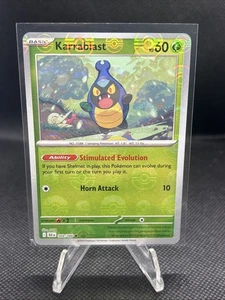 Karrablast (Poke Ball Pattern) 009/086 Sv: Black Bolt - Reverse Holo - NM/M - Picture 1 of 2