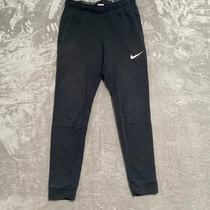 Pantalones deportivos Nike para hombre medianos negros joggers polar pista gimnasio correr al aire libre - Imagen 1 de 8