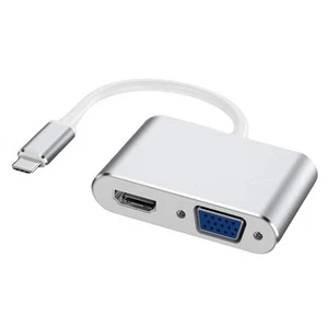 USB3.1 -C zu VGA -C zu VGA 1 Adapter () USB3.1 Adapteradapter - Bild 1 von 12