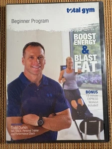 Total Gym Beginner Program: Boost Energy & Blast Fat (DVD, 2015) Todd Durkin NEW - Picture 1 of 2
