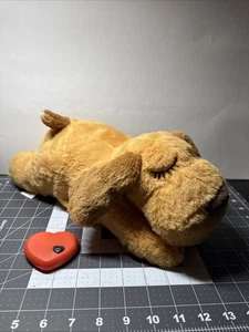 Peluche animal Heartbeat chien confort câlin anxiété 12" non testée - Photo 1/6