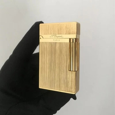 Per Accendino Memorial S.T Dupont PING Sound Gas Ricaricabile Spazzolato&Adattatore UA06 - Immagine 1 di 4