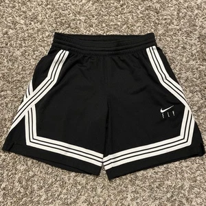Nike Fly Crossover Girls Basketball Shorts Black Large Athletic Sports Wear - Picture 1 of 10