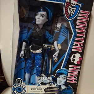 Monster High 2013 SCARE MESTER INVISI BILLY Doll Son Of The Invisible Man Mattel - Picture 1 of 2