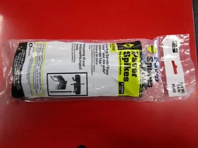 1 nuevo paquete sellado Sakrete de 8 picos de pavimentadora anclajes borde paisaje #5762 Foto 1 de 4