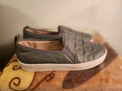 Jack Rogers женщин sz 10 M серый Riley поскользнуться на стеганые повседневные туфли #44 - Изображение 1 из 4