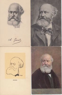 19 postales vintage de Gounod Charles Composer Music anteriores a 1940 (L3930) Foto 1 de 4