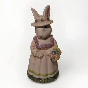 Ceramic Easter Bunny Grandma Figurine - Picture 1 of 1