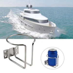 1/2Pack Boat Ring Cup Drink Holder For Marine Yacht Car Truck RV Stainless Steel - Picture 1 of 8