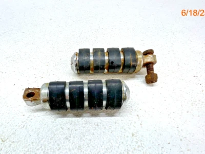 Honda Shadow VT 750 VT750CA 2009 09 AERO carretera estriberas reposapiés reposapiés resistente al clima Foto 1 de 4