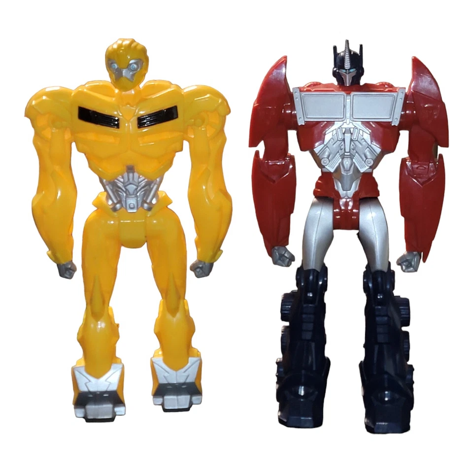 TRANSFORMERS OPTIMUS PRIME + Bee Hasbro C-3252C Autobot Rescue Bot 12" tall 2012 - Image 1 of 4