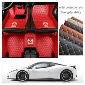 For Mazda 8 Tribute Protege5 ATENZA CX-4 CX-8 Car Floor Mat Carpet Fit Models - Picture 1 of 23