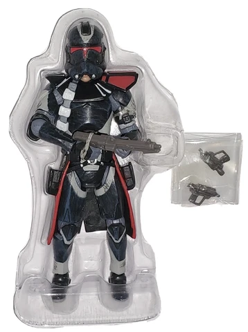Star Wars SHADOW TROOPER 3.75" Figure Jedicon Order 66 Black ARC Clone Commander Cover