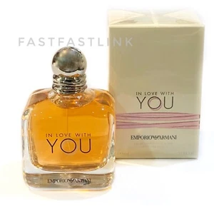 EMPORIO ARMANI 100ml IN LOVE WITH YOU EAU DE PARFUM SPRAY WOMENS PERFUM..GENUINE - Picture 1 of 3