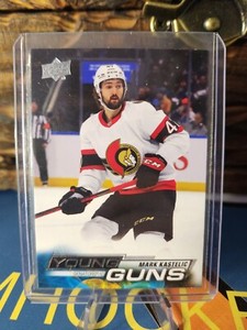 2022-23 Upper Deck Series 1 Young Guns Mark Kastelic #215 Rookie RC Ottawa 