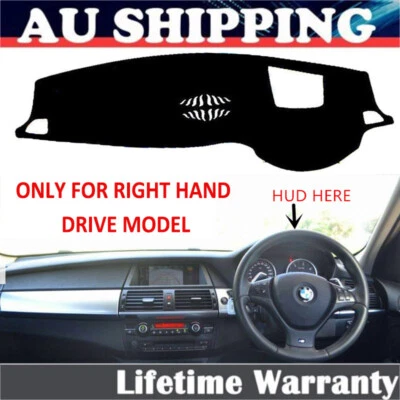 New For BMW X5 E70 Series With HUD 07-13 Dashboard Cover Non-Slip Black Dash Mat - image 1 of 4