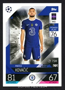 MATEO KOVACIC #7 CHELSEA FC 2022/23 CROMO UEFA MATCH ATTAX 22/23 TOPPS - Picture 1 of 2