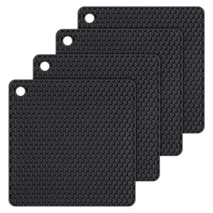 Silicone Trivet Heat Resistant Pads for Kitchen Hot Pots Pans - Picture 1 of 7