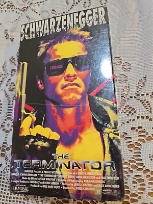 1991 THE TERMINATOR Arnold Schwarzenegger VHS Tape BRAND NEW FACTORY SEALED - Image 1 of 3